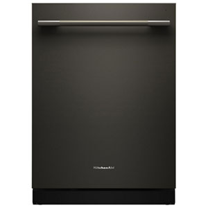 KitchenAid 24" 44dB Top-Control 360 Max Jets ProDry System Dishwasher with Third Rack ENERGY STAR (KDTS424SBE) - Black Ore