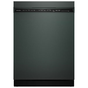 KitchenAid 24" 44dB Front-Control 360° Max Jets ProDry System Dishwasher with Third Rack ENERGY STAR (KDFS424SJP) - Juniper