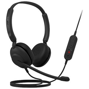 Jabra Evolve 10 On-Ear Noise Cancelling Headset with Built-in Microphone - Black