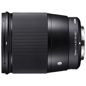k*n様 【美品】SIGMA 16mm F1.4 DC DN (ソニー) + フ Sigma 16mm f1.4 DC DN Contemporary Lens for Sony E (402965) Black