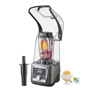 VEVOR 85 oz Blender for Smoothies, 1400W,with Powerful Motor, Professional Multi-Functional Food Processing Blender with Noise Cover for Smoothie/Milkshake/Juice, Fits for Kitchen
