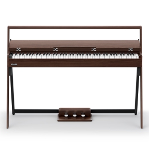 Donner OURA R300 88-key Graded Hammer Action Weighted Home Digital Piano Walnut Color