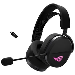 Casque de jeu sans fil ASUS ROG Pelta pour PC - Noir