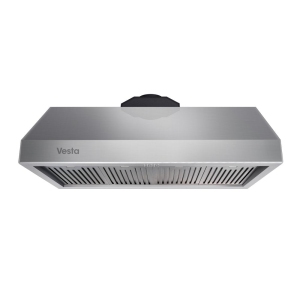 Vesta Madrid 36" Under Cabinet 1000 CFM 3-Speed Stainless Steel Silver Range Hood (Chimney Purchased Separately)