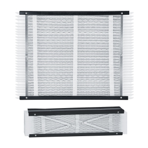VEVOR 20 x 25 x 4 Furnace Filter, MERV 16 HVAC Ac Filters,12-Month Electrostatic Pleated, 2-Pack (Actual Size: 20.47 x 25.20 x 3.98 Inch) for Capturing Dust, Smog, Pet Dander
