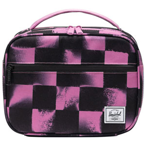 Herschel Pop Quiz Lunch Box Backpack - Stencil Checker Opera Mauve