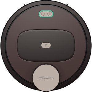 bObsweep PetHair Appetite Robot Vacuum & Mop for Pet Hair with Wi-Fi, Smart Mapping - Coffee