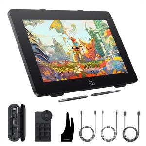 XPPen 23.8'' 4K Ultra HD Drawing Tablet with Large Screen with 16384 Pen Pressure Stylus Wireless Keydial (Artist Pro 24 Gen2 4K)