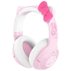 Razer Kraken Kitty V2 BT Wireless Gaming Headset for PC - Hello Kitty