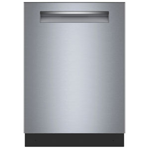 Bosch 500 Series 24" 44dB Smart Top-Control AutoAir Dishwasher with Third Rack (SHP65DM5N) - Stainless Steel