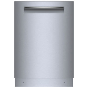 Bosch 500 Series 24" 44dB Smart Top-Control Stainless Steel Tub Dishwasher with Third Rack (SHP65CC5UC) - Stainless Steel
