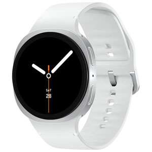Samsung Galaxy Watch8 44mm LTE + GPS + Wi-Fi Smartwatch - Silver
