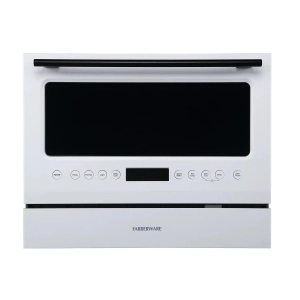 Farberware 6 Piece Top-Control Dishwasher - White