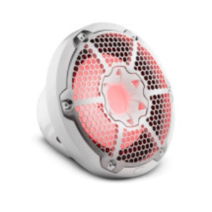 DS18 NXL-10SUB/WH NXL 10" Marine Subwoofer With LED RGB Lights 300W RMS - SVC 4 Ohm (White)