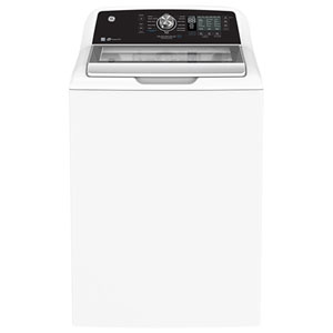 GE 5.3 Cu. Ft. (IEC) Top Load Impeller Washer with SaniFresh and Infusor - Energy Star (GTW681BMRWS) - White
