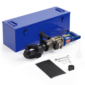 VEVOR 1200W Hand Held Rebar Bender, Electric Rebar Bender, 22 mm Max Rebar Diameter, Portable Hydraulic Electric Rebar Steel Bender, Bending Machine For Bending Rebar, Steel Bar