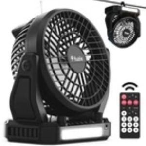 Fuzix Aero Solar Powered Portable Fan BT Speaker AUX USB Micro SD