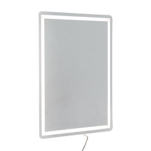 VEVOR 28" x 36" LED Bathroom Mirror,LED Bathroom Vanity Mirror with Frontlit and Backlit, Anti-Fog Memory Mirror with Lights, Stepless 3 Colors Temperature Dimmable, Wall Mounted