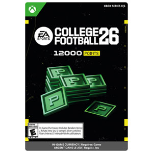 College Football 26 - 12,000 Points (XBOX Series X|S) - Digital Download