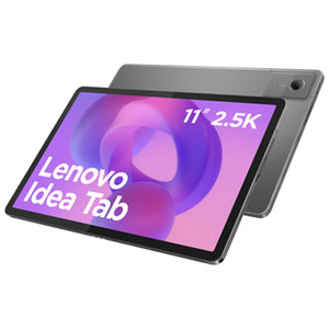 Lenovo Idea Tab 11" 128GB 4GB Android 15 Tablet with MediaTek Dimensity 6300 8-Core Processor - Luna Grey