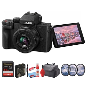 Panasonic LUMIX G100 4K Mirrorless Camera w 12-32mm Lens for Photo and Video (International Version)