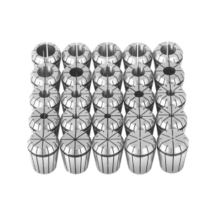 VEVOR 25 pcs ER32 Collet Set, 1/16''-13/16'',ER32 Spring Collet Chuck Set, 0.0006"/15 μm TIR Lathe Chuck Tool with 25 Labeled Storage Boxes,for CNC Engraving Machine Milling Lathe