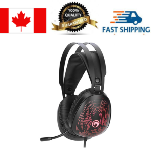 Marvo HG9049 USB7.1 Surround Advanced backlit gaming headset with Mic_Black