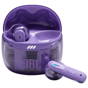 JBL Tune Flex 2 Ghost Edition In-Ear Noise Cancelling True Wireless Earbuds - Ghost Purple