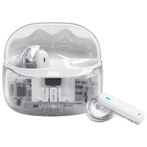 JBL Tune Beam 2 Ghost Edition In-Ear Noise Cancelling True Wireless Earbuds - Ghost White