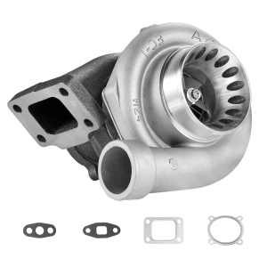 VEVOR Turbo Turbocharger with Gasket Kit, Turbo Charger Replacement for Car Engines, Compatible with 2.5L-6.0L Engine Displacements, Engine Turbocharger with K418 Alloy Impeller