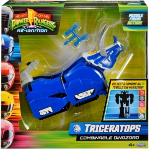 Power Rangers Re-Ignition 6 Inch Action Figure Combinable Megazord - Triceratops