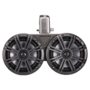 Kicker 45KMTDC65 Dual 6.5" Wakeboard Tower Speakers - Black