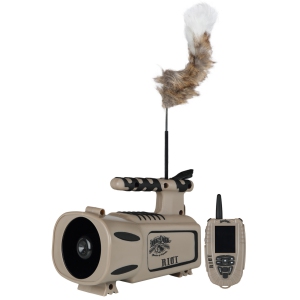 Lucky Duck Riot Electronic Predator Call with Remote and Decoy (21-20018-6)