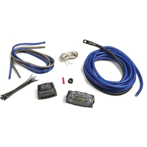 Kicker PKD4 4-Gauge dual amplifier power wiring kit