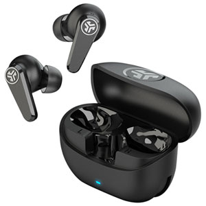JLab Go Pods In-Ear Noise Cancelling True Wireless Earbuds - Black