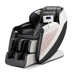 VEVOR 3D Full Body Massage Chair, Zero Gravity Recliner with SL Track, 18 Auto Modes, Heat, Foot Rollers, Armrest Control, LCD Display, 36 Airbags, Retractable Footrest