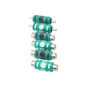 Kicker 47KMIY Marine Series RCA Y-Adapter Interconnect with Female Adapters