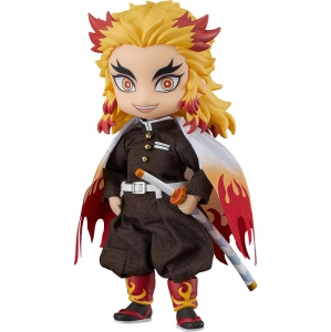 Demon Slayer Kimetsu No Yaiba 4 Inch Action Figure Nendoroid - Kyojuro Rengoku