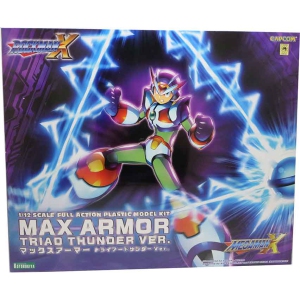 Megaman X 6 Inch Model Kit - Mega Man Max Armor Triad Thunder