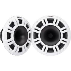 Kicker 48KMXL84 8" 250W RMS Marine Coaxial Speakers with Grilles