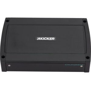 Kicker 48KXMA12002 2-Channel Marine Amplifier - 600 Watts RMS x 2