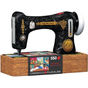 Sewing Machine Tin 500 Pieces