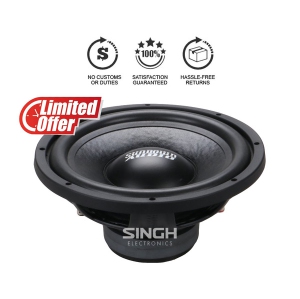 Sundown Audio LCS-10 v2 D4 300W RMS Subwoofer - Dual 4 Ohm