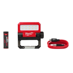 Milwaukee 2114-21 RedLithium USB Rechargeable 550 Lumen Pivoting Flood Light