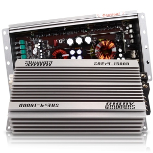 Sundown Audio SAEV4-1500.1D 1500W RMS Class D Monoblock Amplifier