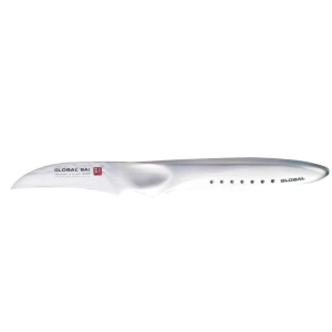 GLOBALSAl Peeling Knife 6.5cm/2.6" Hammered Finish SAlS04R
