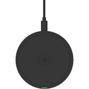 YOULIGHTS Professional Series 15W Wireless Charging Pad Black Premium USB-C Fast Charging Universal Device Compatibility (Black)
