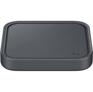 YOULIGHTS 15W Wireless Charger Single, Cordless Super Fast Charging Pad, Compact Design, LED Indicator, USB C Cable Included, (Gray)