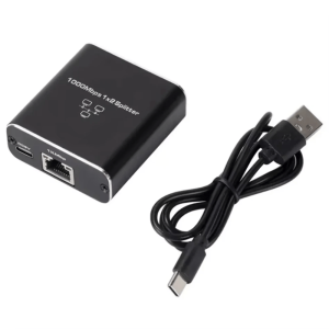 RJ45 1 to 2 splitter - Gigabit Ethernet 1000 Mbps