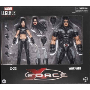 Marvel Legends X-Force 6 Inch Action Figure 2-Pack - X-23 and Warpath